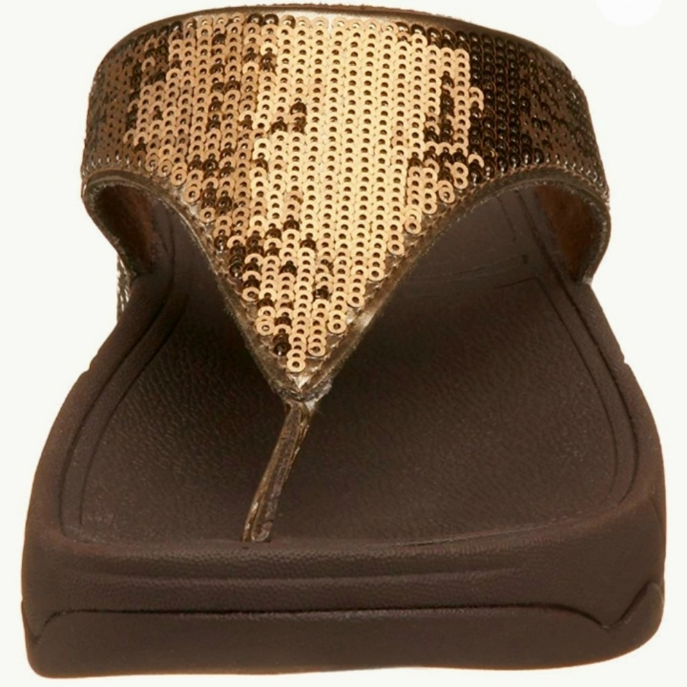 Sequin Flip Flops - image 4